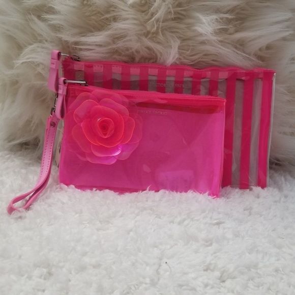 Victoria's Secret Handbags - Victoria's Secret Cosmetic Bag Set